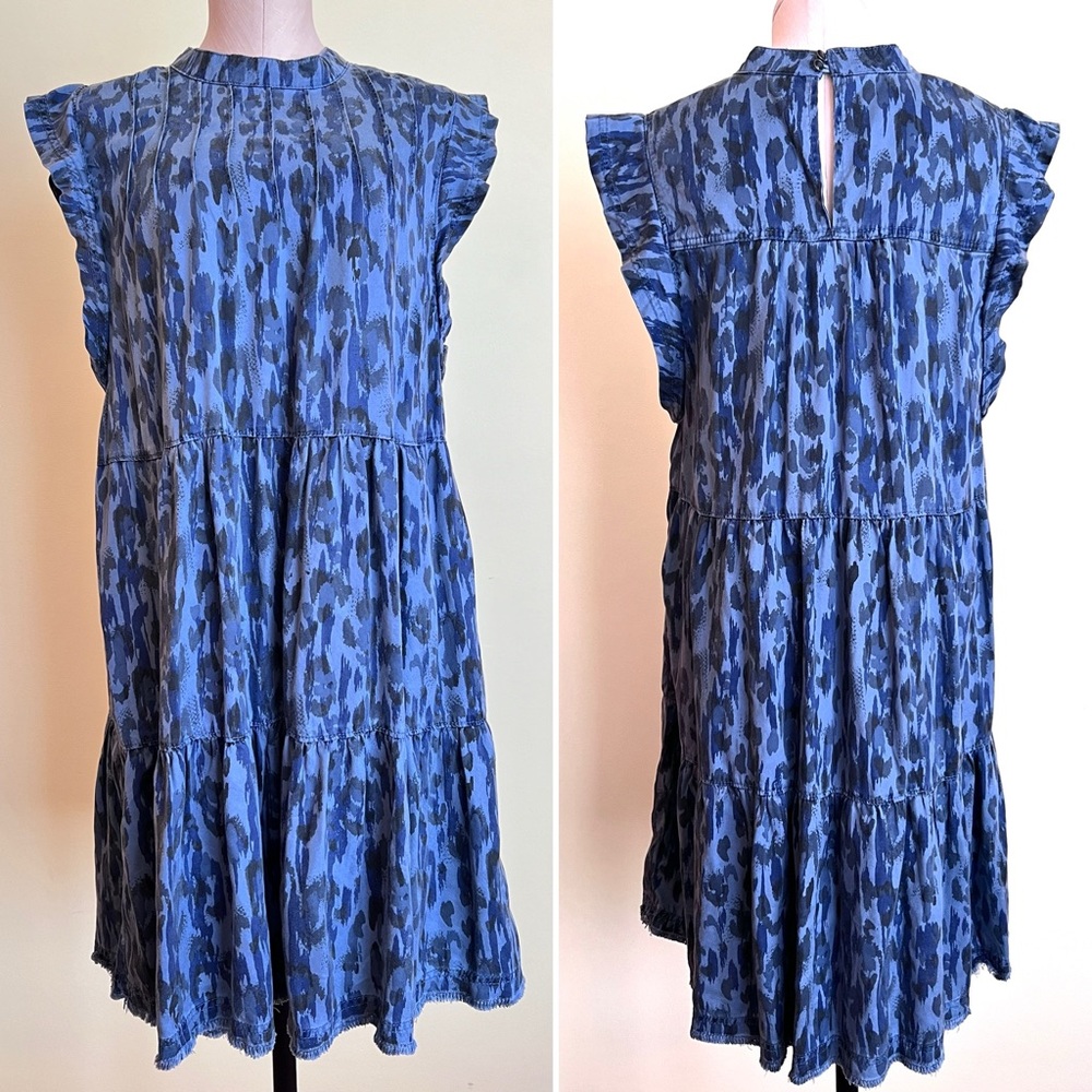 NWOT Anthropologie Jenee Tiered Tunic Dress Size Large